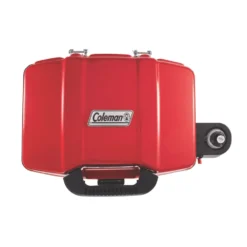 Coleman Road Trip Sportster® Propane Gas Grill -Northcamp Supply Store 2000020947 coleman sportster grill logo red without food detail 1