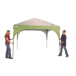 Coleman 10 X 10 Canopy Sun Shelter With Instant Setup -Northcamp Supply Store 2000023970 setup 3
