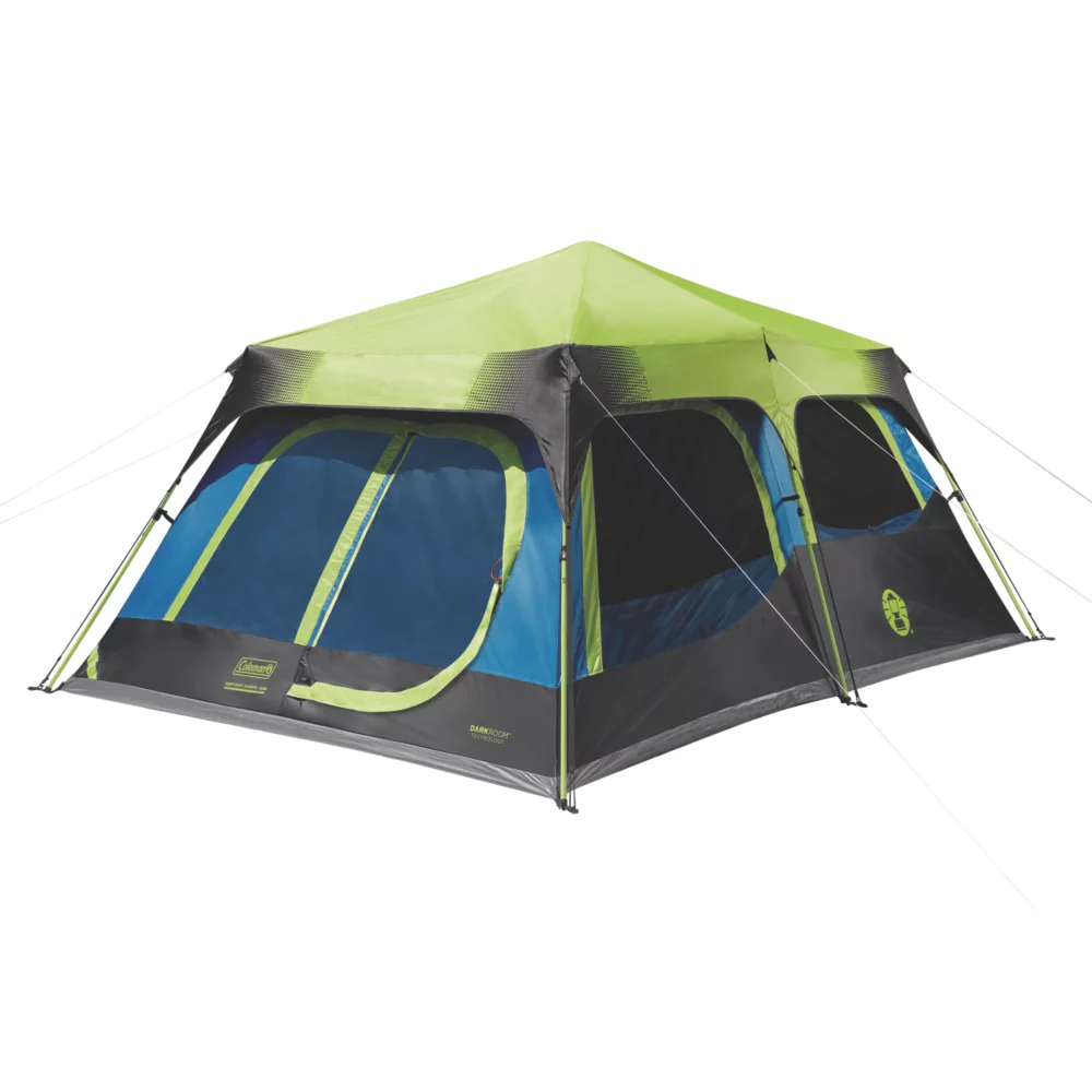 Coleman 10-Person Dark Room Instant Cabin Tent With Rainfly 1 Coleman 10-Person Dark Room Instant Cabin Tent With Rainfly