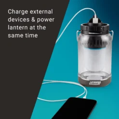 Coleman OneSource™ 600 Lumens LED Lantern & Rechargeable Lithium-Ion Battery -Northcamp Supply Store 2000035451 OneSource ATF 6 1
