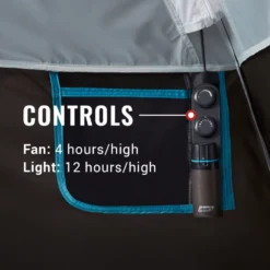 Coleman OneSource™ Rechargeable 6-Person Camping Dome Tent With Airflow System & LED Lighting -Northcamp Supply Store 2000035457 OneSource ATF 8 1 1