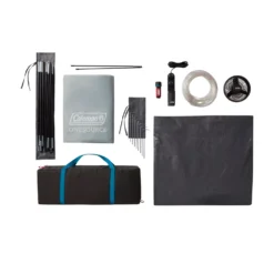 Coleman OneSource™ Rechargeable 6-Person Camping Dome Tent With Airflow System & LED Lighting -Northcamp Supply Store 2000035458 2000035457 TENT DOME ONESOURCE Shot80