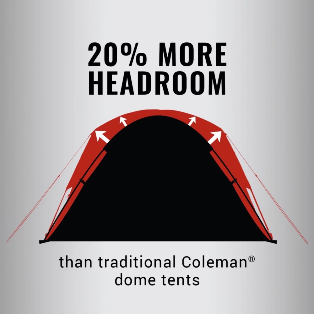 Coleman 6-Person Skydome™ Camping Tent 3 Coleman 6-Person Skydome™ Camping Tent - Image 3
