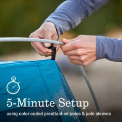 Coleman Skydome™ 6-Person Screen Room Camping Tent With Dark Room™ Technology -Northcamp Supply Store 2155647 ATF3