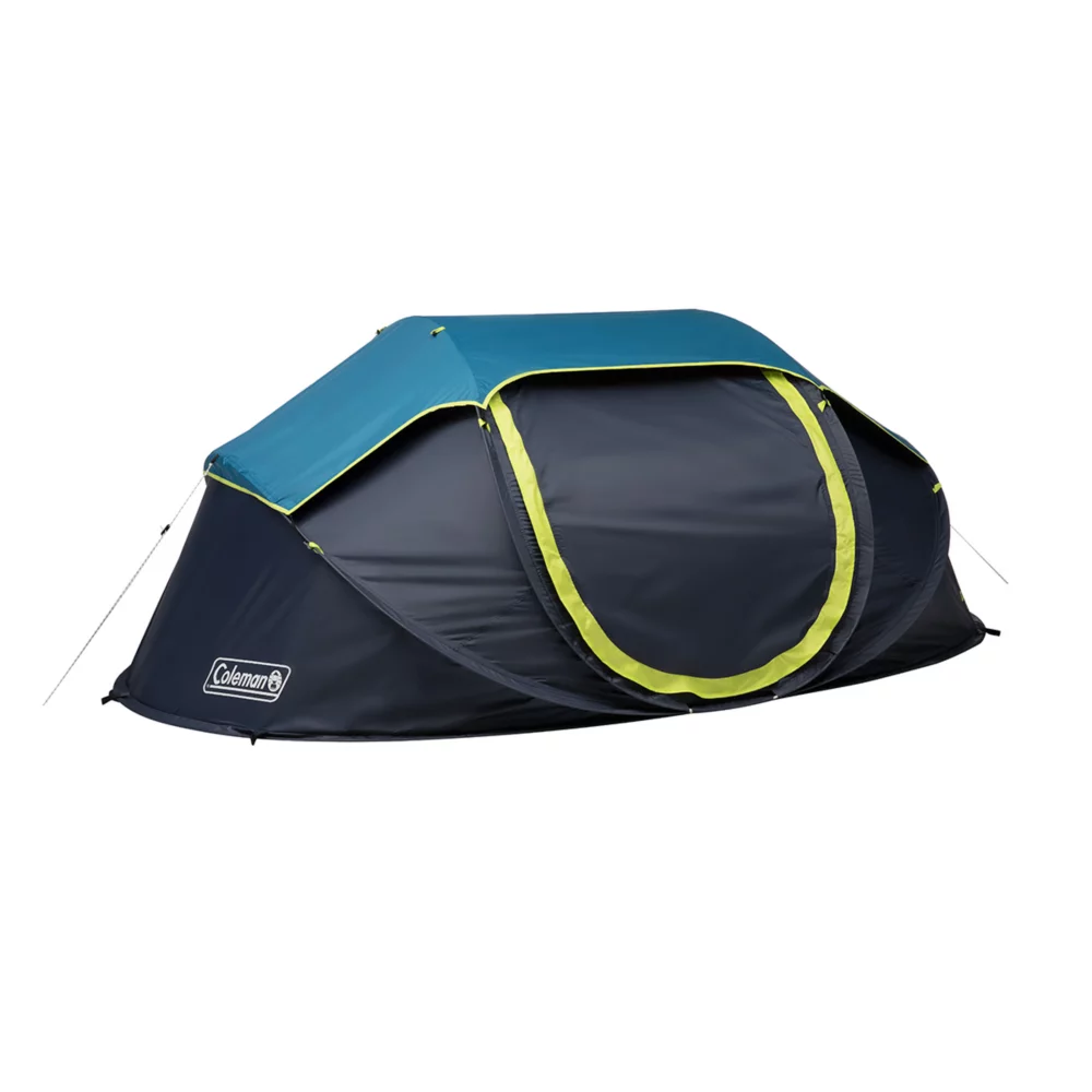 Coleman 4-Person Camp Burst™ Pop-Up Tent With Dark Room™ Technology 1 Coleman 4-Person Camp Burst™ Pop-Up Tent With Dark Room™ Technology