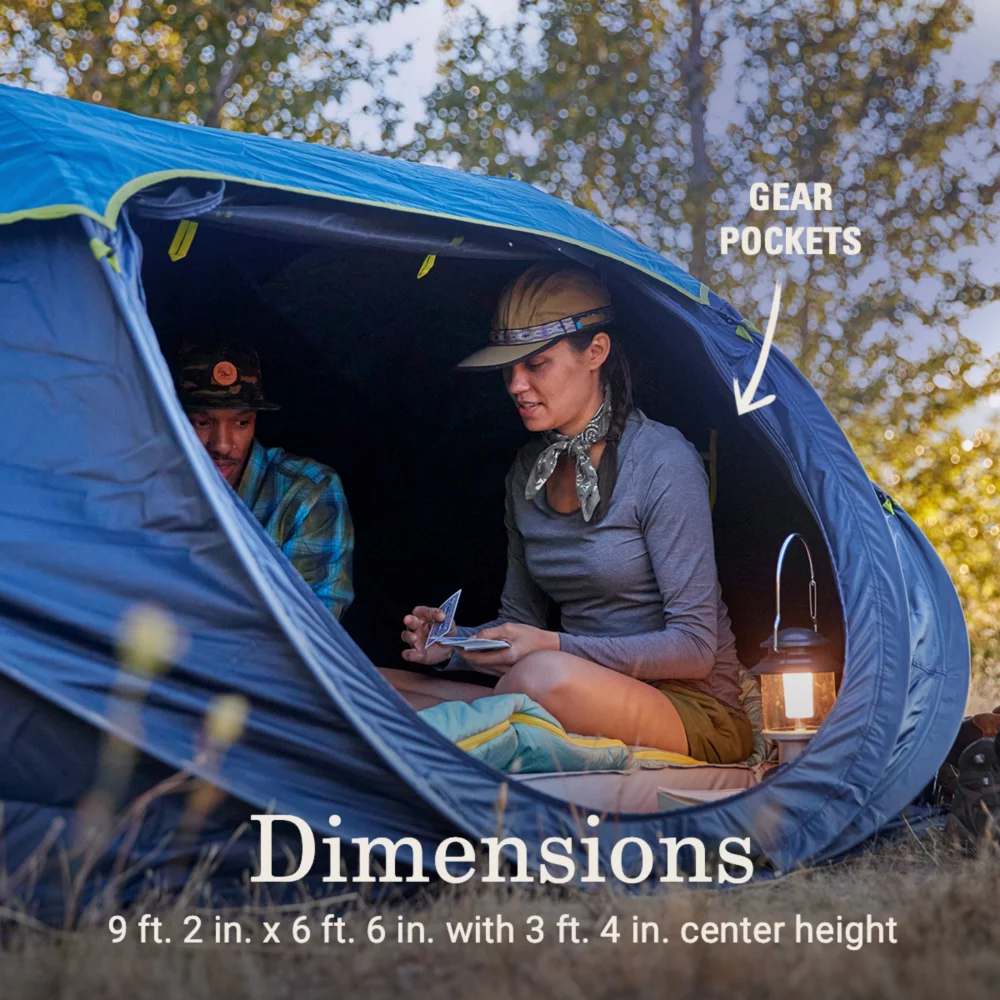 Coleman 4-Person Camp Burst™ Pop-Up Tent With Dark Room™ Technology 5 Coleman 4-Person Camp Burst™ Pop-Up Tent With Dark Room™ Technology - Image 5