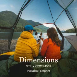 Coleman PEAK1™ 3-Person Backpacking Tent​ -Northcamp Supply Store 2155772 ATF6