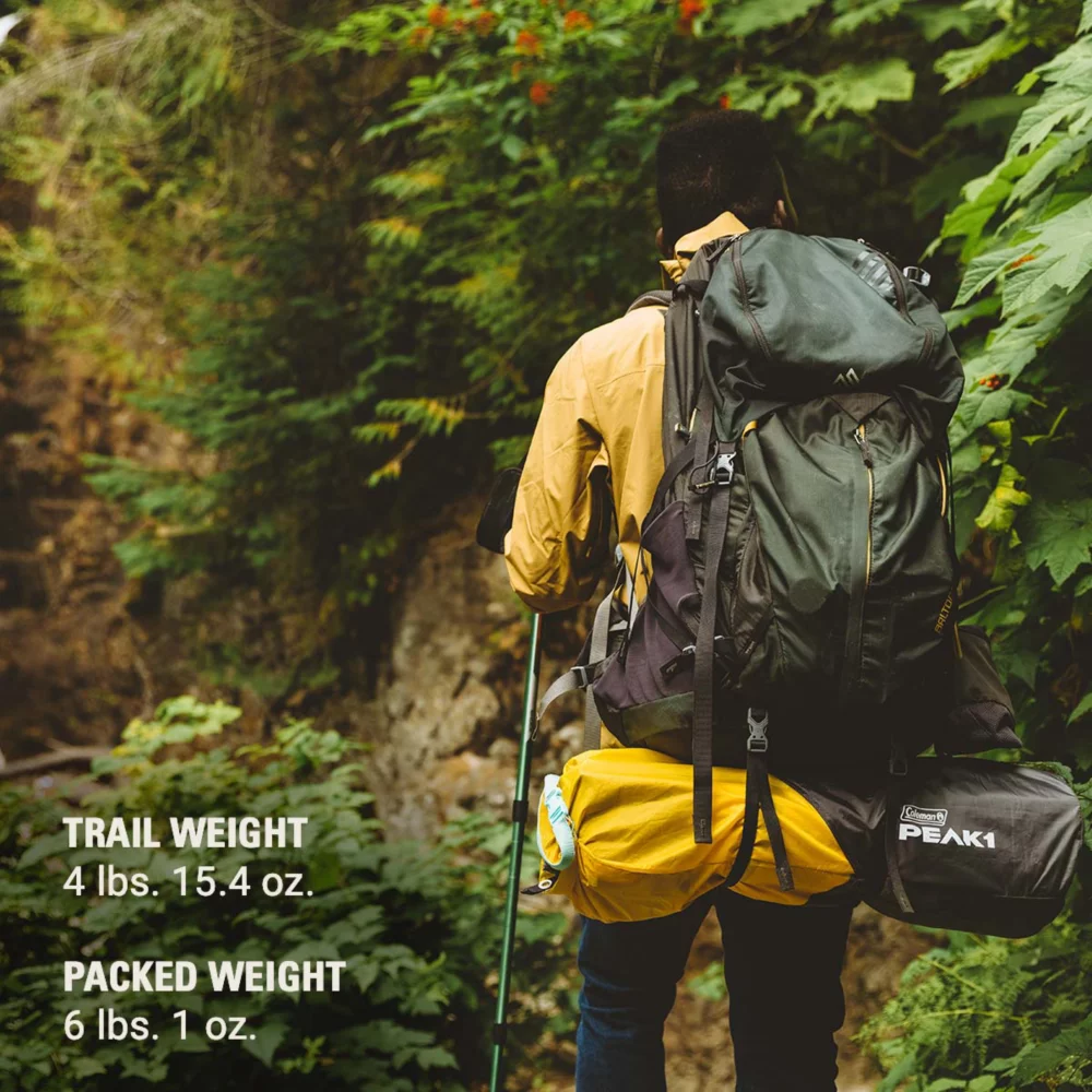 Coleman PEAK1™ 2-Person Backpacking Tent 4 Coleman PEAK1™ 2-Person Backpacking Tent - Image 4