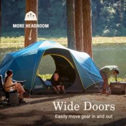 Coleman Skydome™ XL 10-Person Camping Tent With Dark Room™ Technology 13 Coleman Skydome™ XL 10-Person Camping Tent With Dark Room™ Technology -Northcamp Supply Store 2155783 ATF5