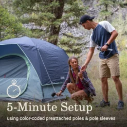 Coleman Skydome™ 4-Person Camping Tent With LED Lighting -Northcamp Supply Store 2155787 ATF3 1
