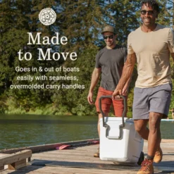 Coleman Atlas Series 100-Quart Marine Cooler With Wheels -Northcamp Supply Store 2156016 ATF3