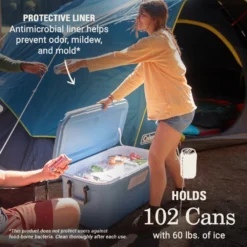 Coleman Atlas Series 120-Quart Cooler -Northcamp Supply Store 2156054 ATF5