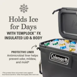 Coleman Convoy™ Series 65-Quart Cooler With Wheels -Northcamp Supply Store 2156115 ATF3