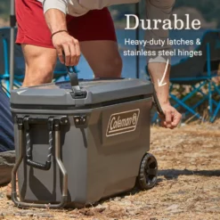 Coleman Convoy™ Series 65-Quart Cooler With Wheels -Northcamp Supply Store 2156115 ATF4