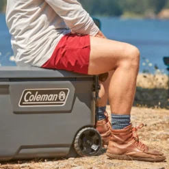 Coleman Convoy™ Series 65-Quart Cooler With Wheels -Northcamp Supply Store 2156115 ATF7