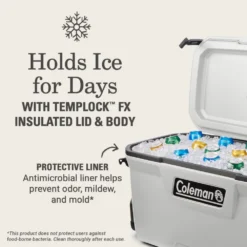 Coleman Convoy™ Series 100-Quart Cooler With Wheels -Northcamp Supply Store 2156118 ATF3
