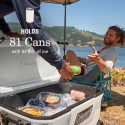 Coleman Convoy™ Series 100-Quart Cooler With Wheels -Northcamp Supply Store 2156118 ATF5
