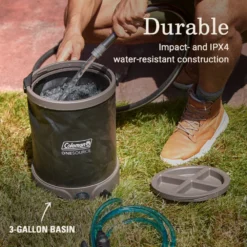 Coleman OneSource Rechargeable Built-In Pump Camp Shower Sprayer -Northcamp Supply Store 2156373 ATF3