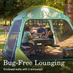 Northcamp Supply Store -Northcamp Supply Store 2156413 ShelterSkyshadeScreendome10x10 Moss ATF2