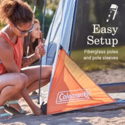 Coleman Skyshade™ 8 X 8 Screen Dome Canopy 9 Coleman Skyshade™ 8 X 8 Screen Dome Canopy -Northcamp Supply Store 2156422 ShelterSkyshadeScreendome8x8 Fog ATF4