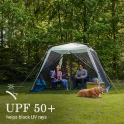 Coleman Skylodge™ 10 X 10 Instant Screen Canopy Tent -Northcamp Supply Store 2156423 ShelterSkylodgeScreenhouse 10x10 ATF4