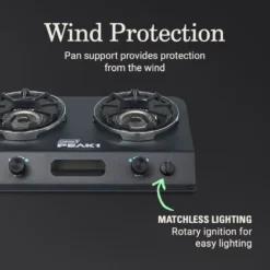 Coleman PEAK1™ 2-Burner Camping Stove -Northcamp Supply Store 2157474 ATF3