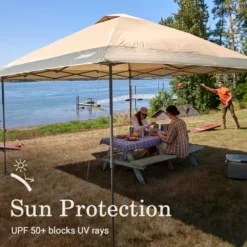 Coleman OASIS™ 13 X 13 Canopy -Northcamp Supply Store 2157498 Oasis13x13CanopyLightOak ATF5