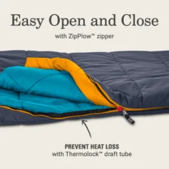 Coleman Big Bay™ 20° Big & Tall Contour Sleeping Bag -Northcamp Supply Store 2158165 ATF5