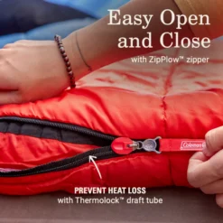 Coleman Tidelands™ 40° Mummy Sleeping Bag -Northcamp Supply Store 2158201 ATF4