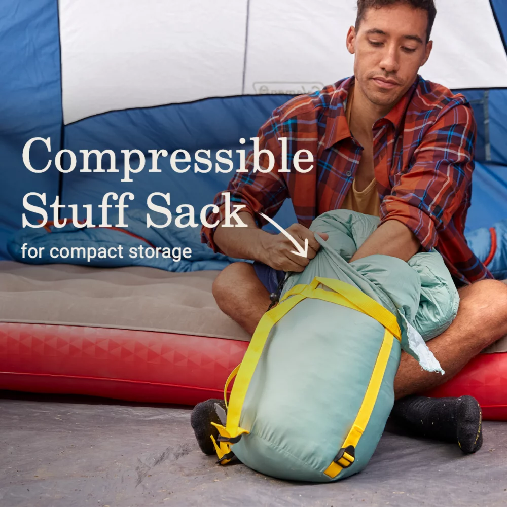 Coleman Big Bay™ 20° Mummy Sleeping Bag 4 Coleman Big Bay™ 20° Mummy Sleeping Bag - Image 4