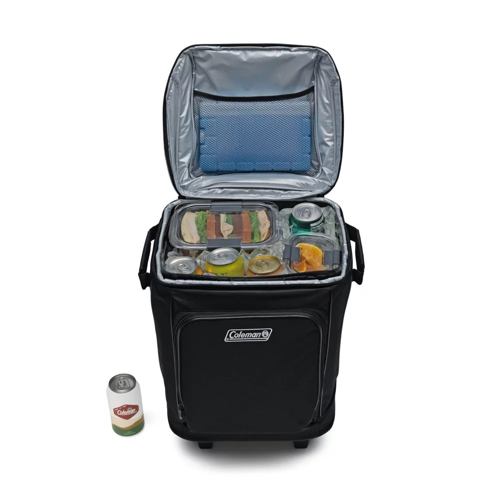 Coleman CHILLER™ 42-Can Soft-Sided Portable Cooler With Wheels - Image 4
