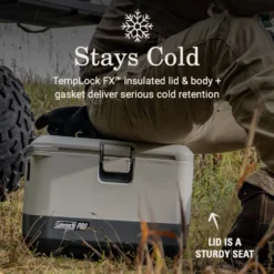 Coleman® Pro 17-Quart Hard Cooler 9 Coleman® Pro 17-Quart Hard Cooler -Northcamp Supply Store ColemanPro 17QT HardCooler ATF3