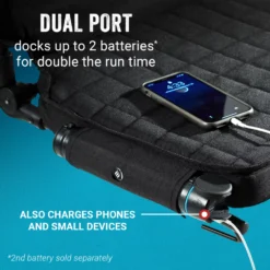 Coleman OneSource™ Heated Stadium Seat With Rechargeable Battery -Northcamp Supply Store Coleman 2000037150 OneSource HeatedStadiumSeat ATF4