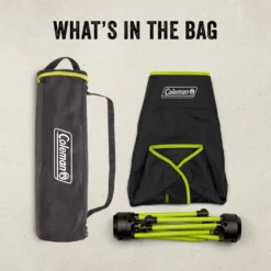 Coleman Mantis Space-Saving Full-Size Low-Profile Chair -Northcamp Supply Store Coleman 2000037227 LowProfileChair ATF8