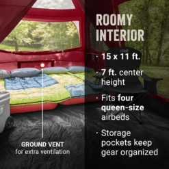 Coleman Skylodge™ 12-Person Camping Tent, Blackberry 13 Coleman Skylodge™ 12-Person Camping Tent, Blackberry -Northcamp Supply Store Coleman 2000037534 Skylodge 12P ATF6