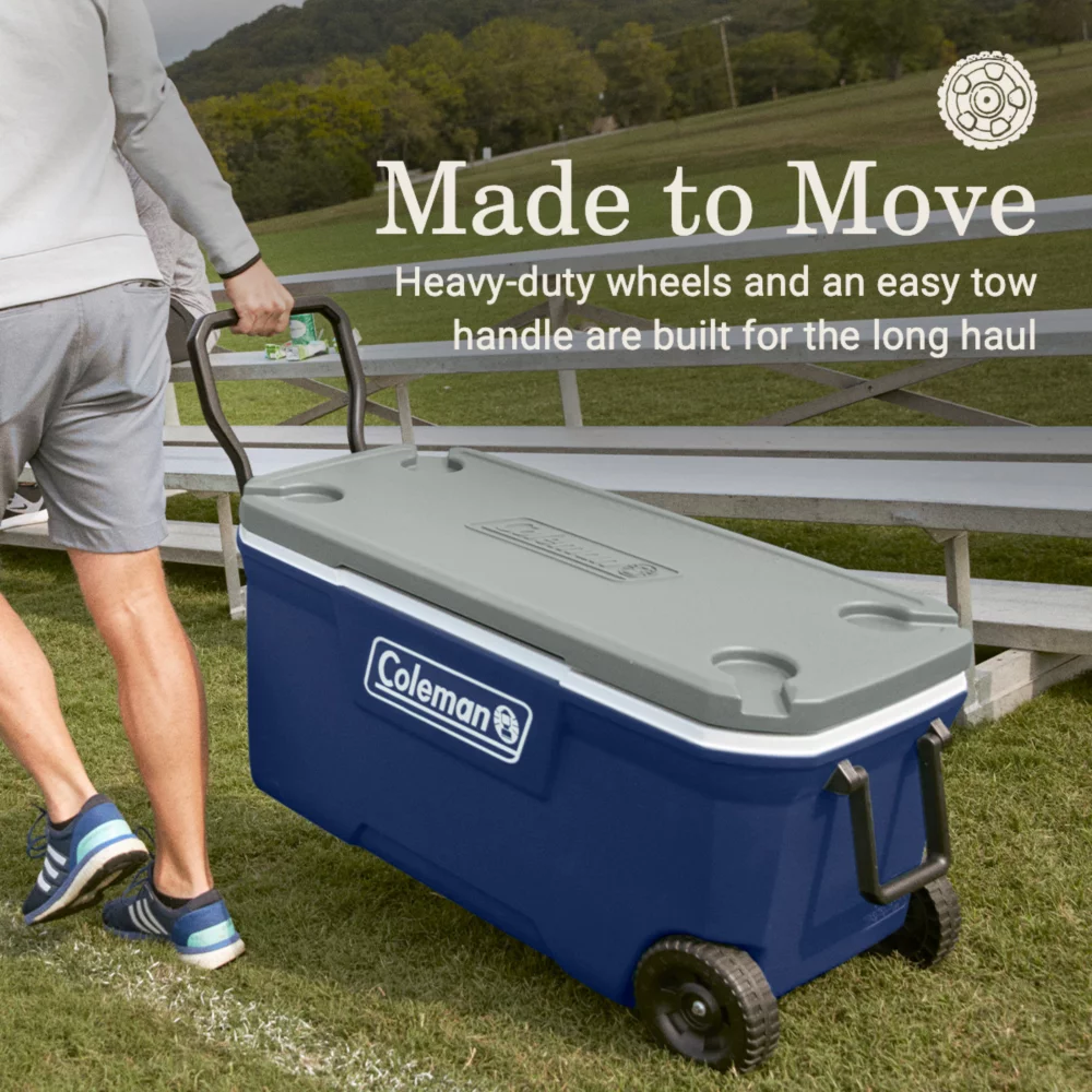 Coleman 316 Series™ 100-Quart Wheeled Cooler 3 Coleman 316 Series™ 100-Quart Wheeled Cooler - Image 3