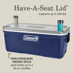 Coleman 316 Series™150-Quart Hard Cooler -Northcamp Supply Store Coleman 316 150QuartChest Twilight ATF3