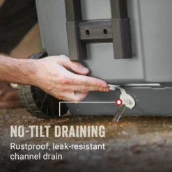 Coleman 316 Series™ 65-Quart Wheeled Cooler -Northcamp Supply Store Coleman 316 Series 65QT Rock ATF7