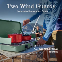 Coleman Cascade™ 222 2-Burner Camping Stove -Northcamp Supply Store Coleman Cascade 222 2BurnerCampingStove ATF5