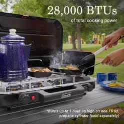 Coleman Classic 3-Burner Camping Stove -Northcamp Supply Store Coleman Classic 3BurnerCampingStove ATF7