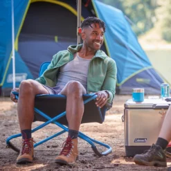 Coleman Cross Rocker Outdoor Rocking Chair 13 Coleman Cross Rocker Outdoor Rocking Chair -Northcamp Supply Store Coleman CrossRockerChair DeepOcean ATF7