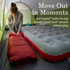 Coleman Flatlands™ 30°F Sleeping Bag -Northcamp Supply Store Coleman Flatlands SleepingBags 30F Mahogany ATF4