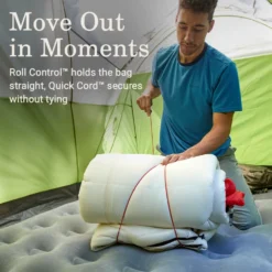 Coleman Flatlands™ 35°F Big & Tall Sleeping Bag -Northcamp Supply Store Coleman Flatlands SleepingBags 35F Sand BT ATF5