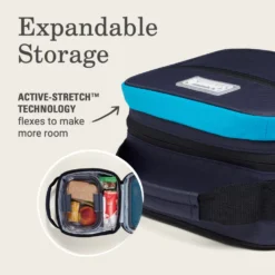 Coleman XPAND™ Soft Cooler Lunchbox -Northcamp Supply Store Coleman LunchBag XPAND BlueNights ATF4