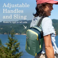 Coleman MoRph™ 6-Can Convertible Soft-Sided Cooler Sling 9 Coleman MoRph™ 6-Can Convertible Soft-Sided Cooler Sling -Northcamp Supply Store Coleman MoRphSling 6Can Moss ATF3