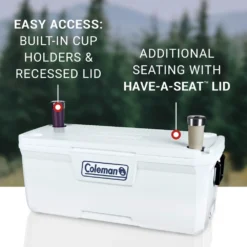 Coleman 316 Series™ 150-Quart Marine Hard Cooler -Northcamp Supply Store Coleman MtLoganATF 3000006126 05 1
