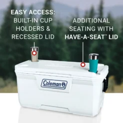 Coleman 316 Series™ 120-Quart Marine Hard Cooler -Northcamp Supply Store Coleman MtLoganATF 3000006137 05 1