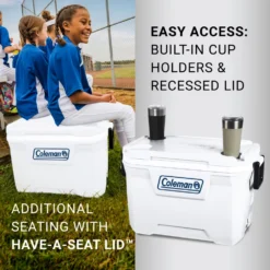 Coleman 316 Series™ 52-Quart Marine Hard Cooler 10 Coleman 316 Series™ 52-Quart Marine Hard Cooler -Northcamp Supply Store Coleman MtLoganATF 52 QT Marine 05 1