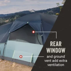 Coleman Skydome™ 8-Person Camping Tent XL, Blue Nights -Northcamp Supply Store Coleman Skydome XL 8P BlueNights ATF5