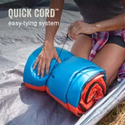 Coleman Kompact™ 40°F Rectangle Sleeping Bag -Northcamp Supply Store Coleman SleepingBagRectangle 40D TigerLily ATF6